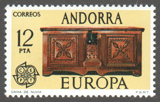 Andorra (Sp) Scott 93 Mint - Click Image to Close